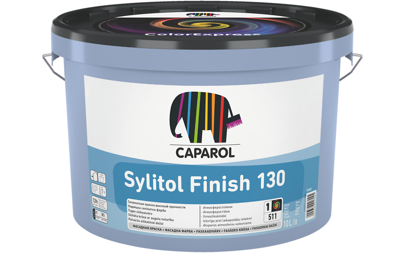 Фарба фасадна силікатна Caparol Sylitol Finish 130, матова 