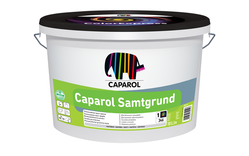 Ґрунт-фарба інтер`єрна латексна матова Caparol SamtGrund E.L.F.