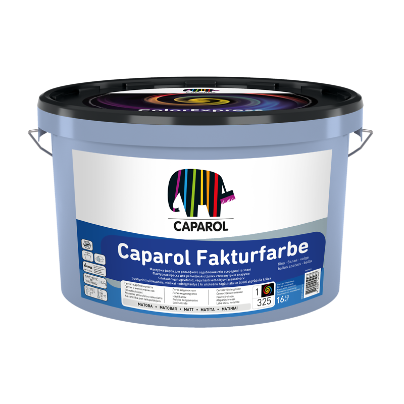 Фарба структурна універсальна акрилова Caparol Fakturfarbe