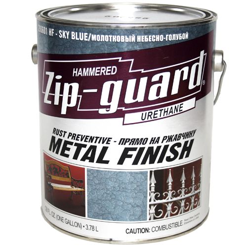 Фарба антикорозійна по металу Zip-guard METAL FINISH, уретанова молоткова