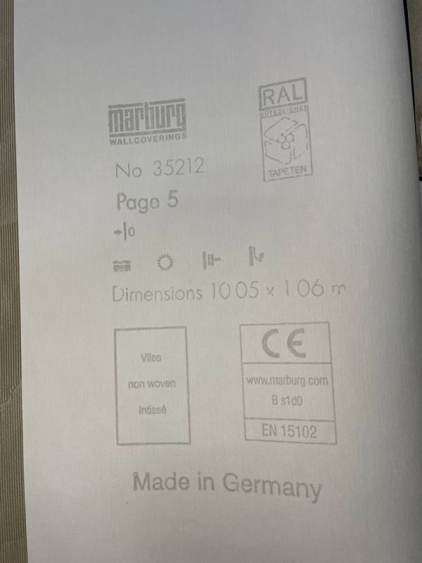 Обои виниловые на флизелиновой основе Marburg Lava 35212