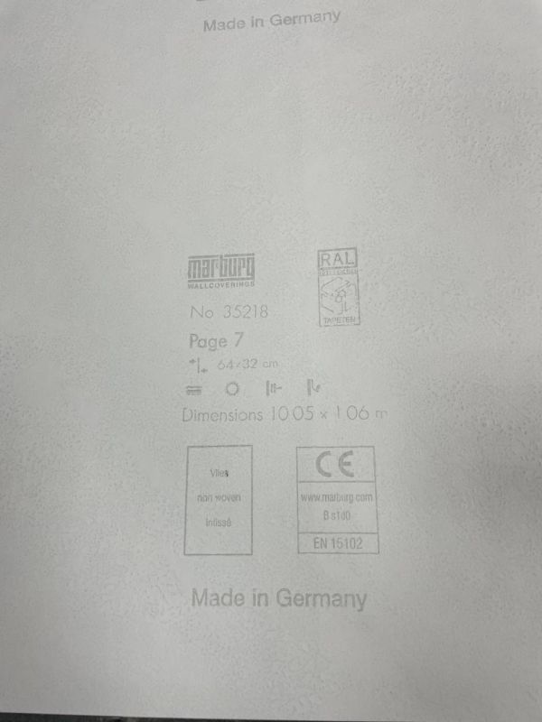 Обои виниловые на флизелиновой основе Marburg Lava 35218