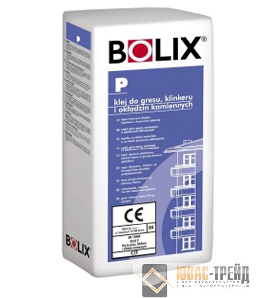 Клей для кріплення керамічної плитки та важких кам'яних покриттів Bolix P (Польща)