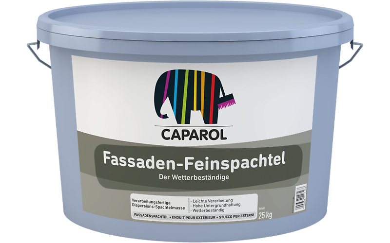 Шпаклівка фасадна дісперсійна акрилова Caparol Fassaden-Feinspachtel