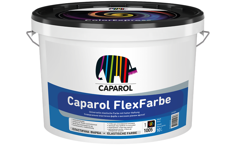 Фарба універсальна еластична акрилова Caparol FlexFarbe, матова