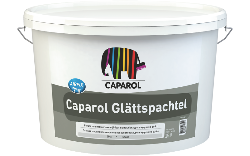 Шпаклівка інтер'єрна пастоподібна акрилова Caparol Glättspachtel