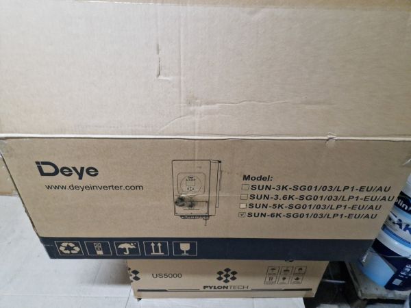 Інвертор гібридний Deye Sun-6K-SG05LP1-EU