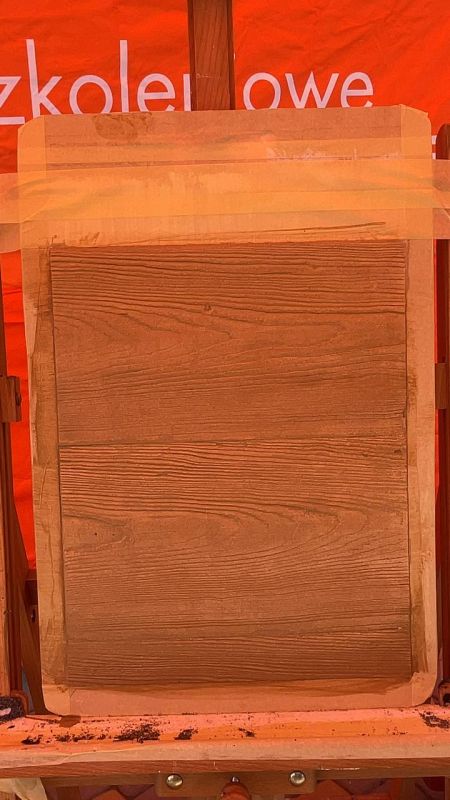 Штукатурка мінеральна для створення декоративних ефектів Bolix Wood Stamp WS, особливо текстури дерева