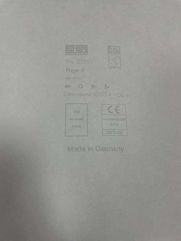 Обои виниловые на флизелиновой основе Marburg Lava 35201