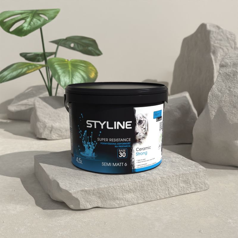 Фарба інтер'єрна керамічна стійка до пошкоджень Styline Ceramic Strong