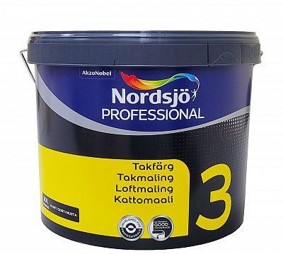 Фарба інтер'єрна Sadolin Professional 3 Svart, чорна