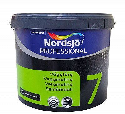 Фарба інтер'єрна Sadolin Professional 7 Svart, чорна
