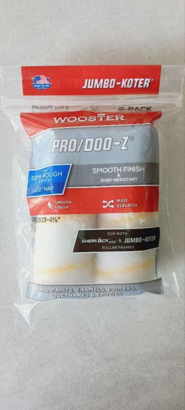 Валік для всіх видів фарб Wooster Pro/Doo-Z for Semi-Rough Surfaces 1/2" шубка 13 мм