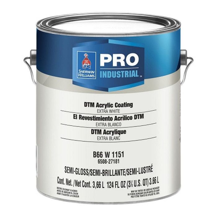Фарба по металу Sherwin-Williams "Pro Industrial DTM" акрилова, напівглянцева