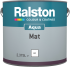Емаль інтер'єрна алкідна на водній основі Ralston Aqua Mat, матова