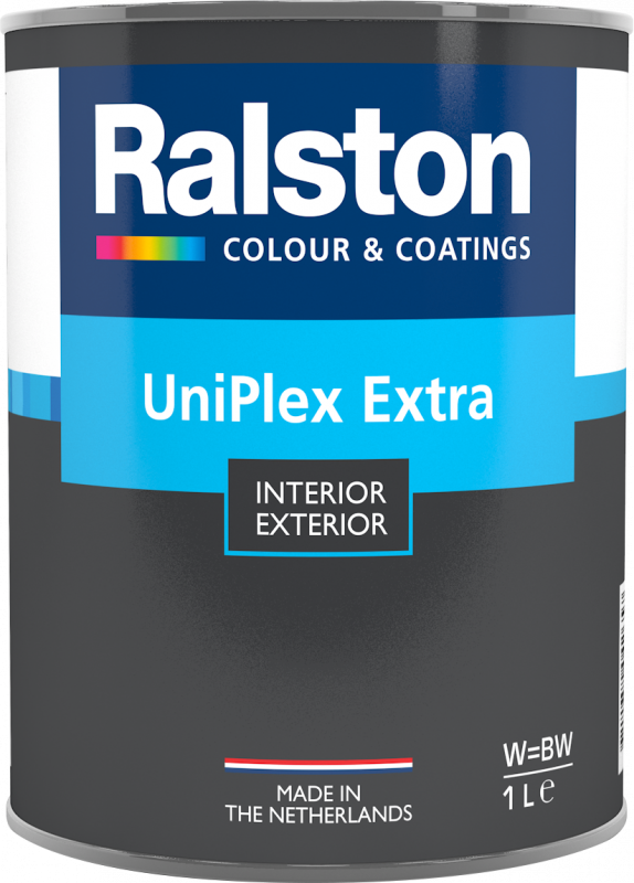 Фарба універсальна з ефектом самоочищення Ralston UniPlex Extra, сатинова