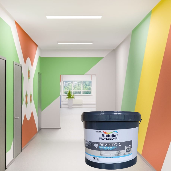 Фарба інтер'єрна брудовідштовхувальна Sadolin Professional Rezisto 1 Easy Clean