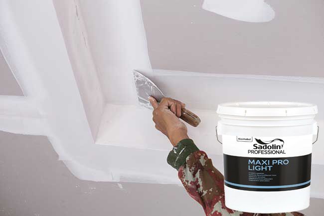 Шпаклівка Sadolin Maxi Pro Light, для стін та стелі