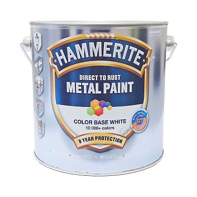 Фарба-база під тонування Hammerite 3в1 Metal Paint BASE Smooth, глянсова