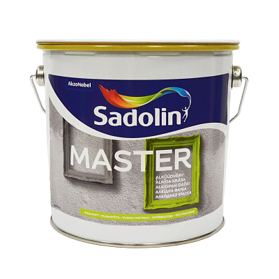 Алкідна фарба по дереву та металу Sadolin Master 30, напівматова