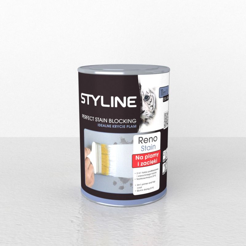 Фарба інтер'єрна алкідна для блокування плям Styline RENO STAIN
